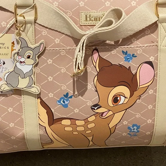 Disney Bambi Blush Weekender Bag  From Primark NWT - Picture 2 of 8